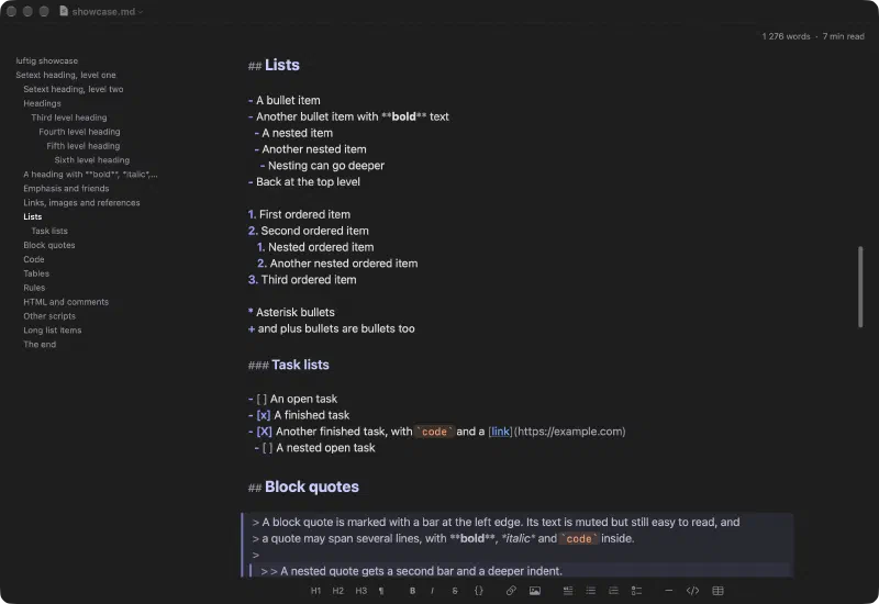 luftig screenshot